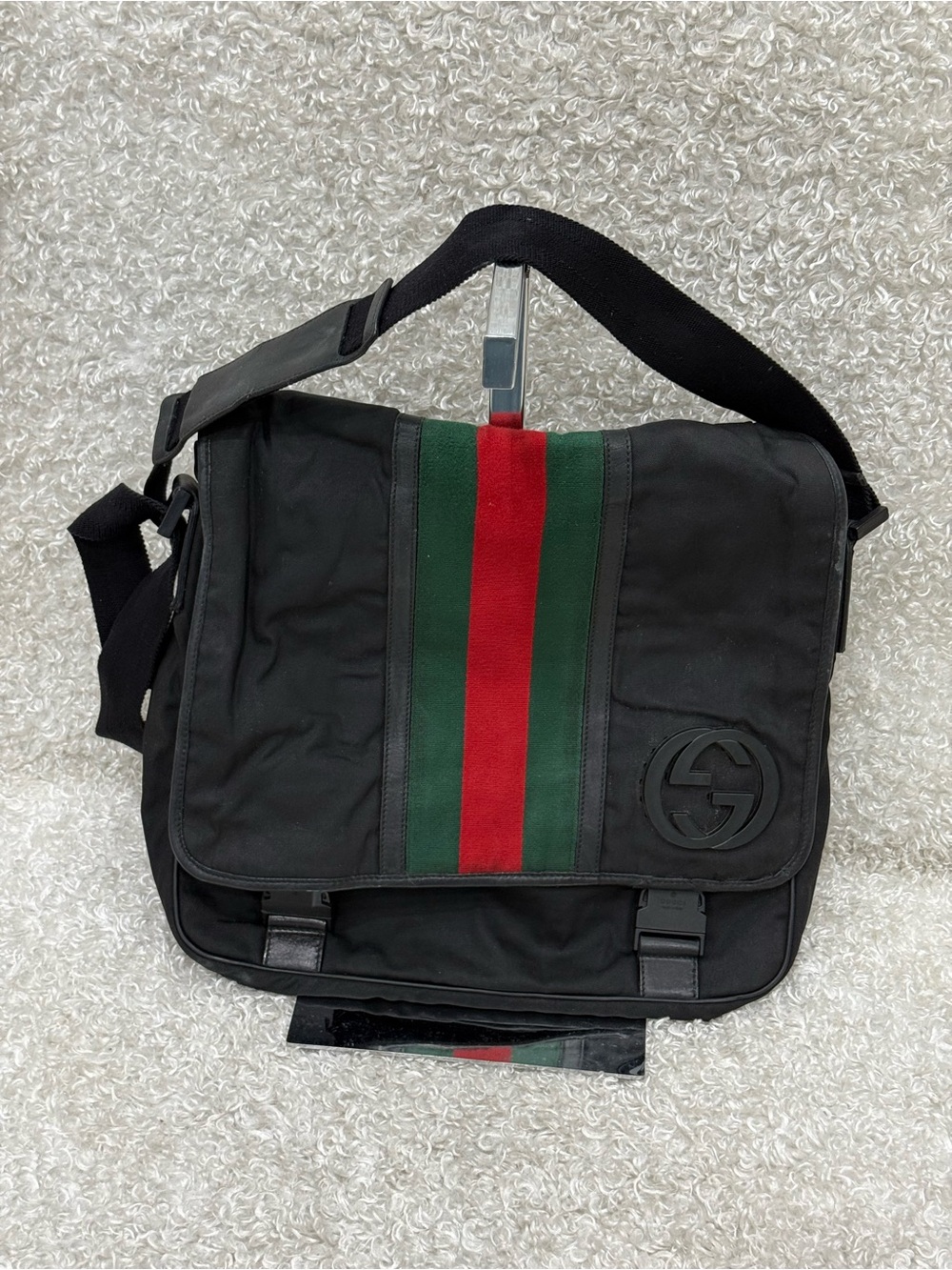 Gucci Web Messenger Bag